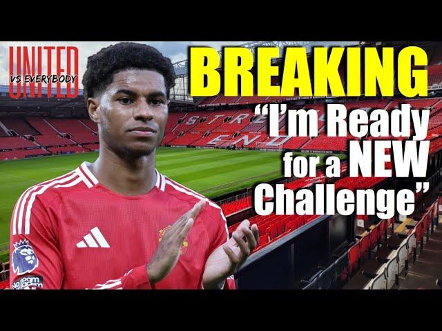 BREAKING NEWS: Marcus Rashford Wants a NEW Challenge!