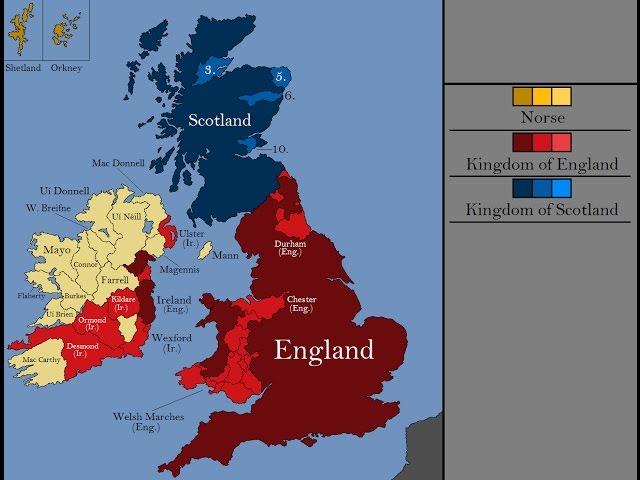 The History of the British Isles: Every Year