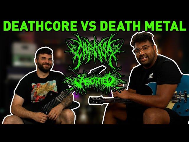 DEATHCORE vs DEATH METAL Guitar Riffs