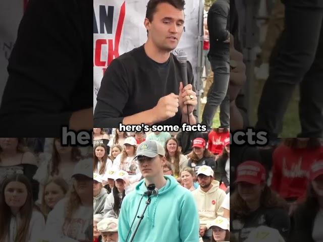 He explains why they didn't fund in a heated debate  #charliekirk #debate #heat #heateddiscussion