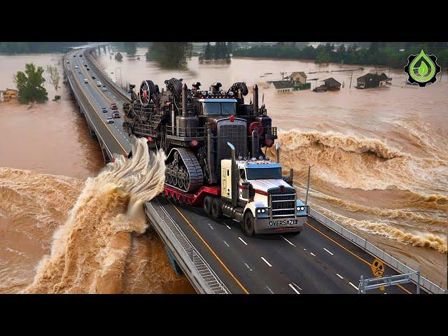 Extreme Dangerous Transport Skill Operations Oversize Truck | Biggest Heavy Equipment Machines #10