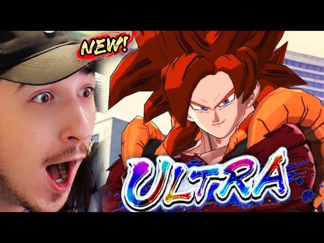 NEW ULTRA SSJ4 GOGETA REACTION 6th Anniversary of Dragon Ball Legends!!