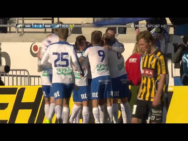 Sebastian Anderssons galna 2-1 mål mot Häcken