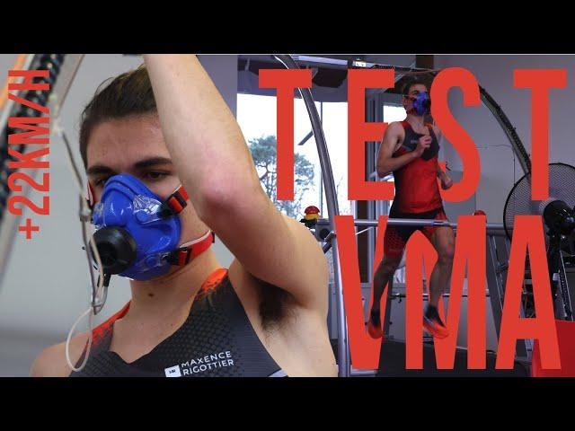 Je participe à un test VMA à l'INSEP - Test Vo2Max sur Tapis +22km/h - Je finis par terre !