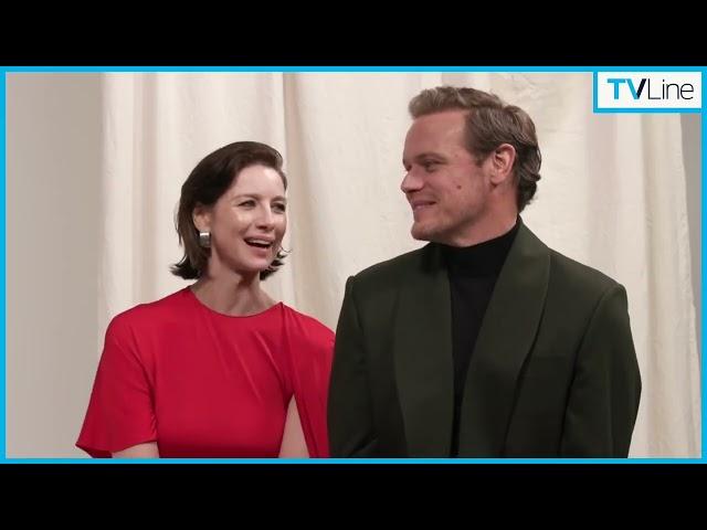 Caitríona Balfe and Sam Heughan for TV Line | Outlander Season 7B