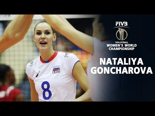 Nataliya Goncharova Spikes Volleyball l Russia Women Volleyball World Championship 2018