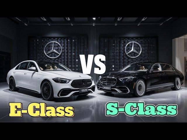 2024 Mercedes E-Class vs S-Class: Ultimate Comparison - Which Luxury Sedan is Right for You?