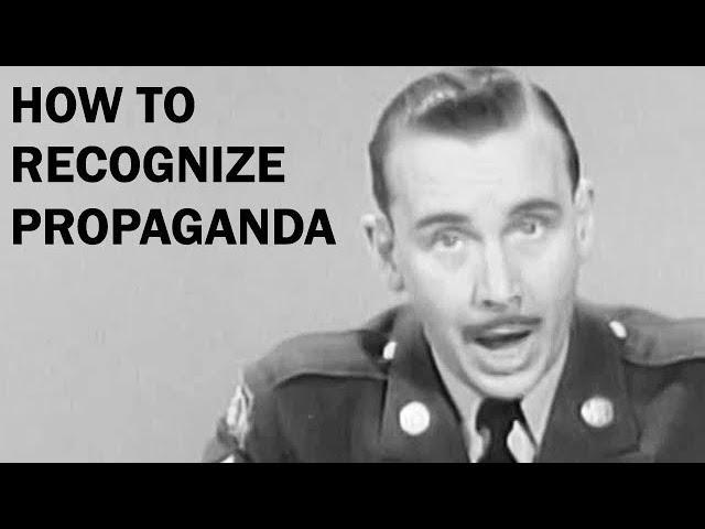 How to Recognize Propaganda | Cold War Era Educational Film | ca. 1957