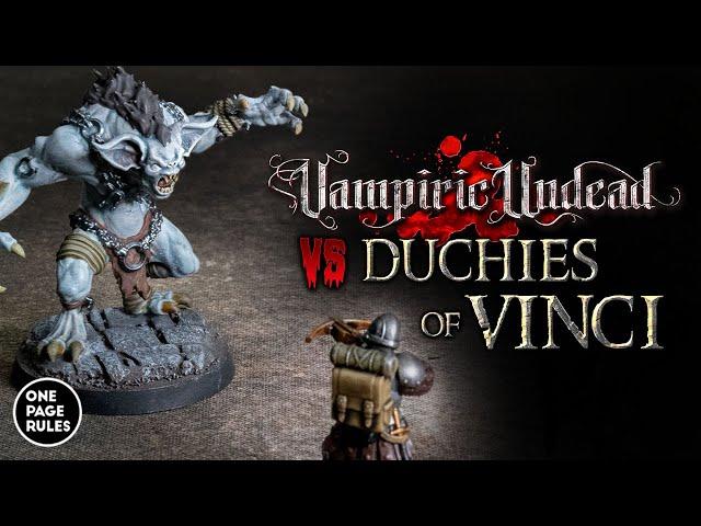 The VAMPIRIC UNDEAD have RISEN! - Age of Fantasy Battle Report (750pts)