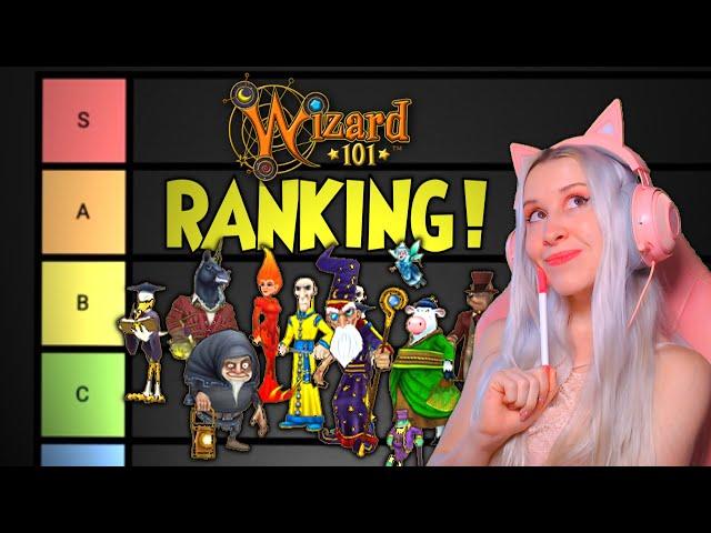 RANKING WIZARD101 PROFESSORS! ( i think i have a crush )