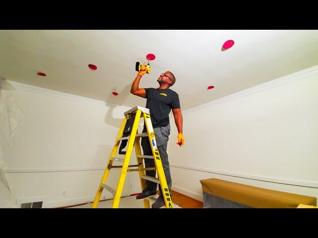 HOW TO INSTALL RECESSED LIGHTING | Tools and Tips For Installing Can Down Lights