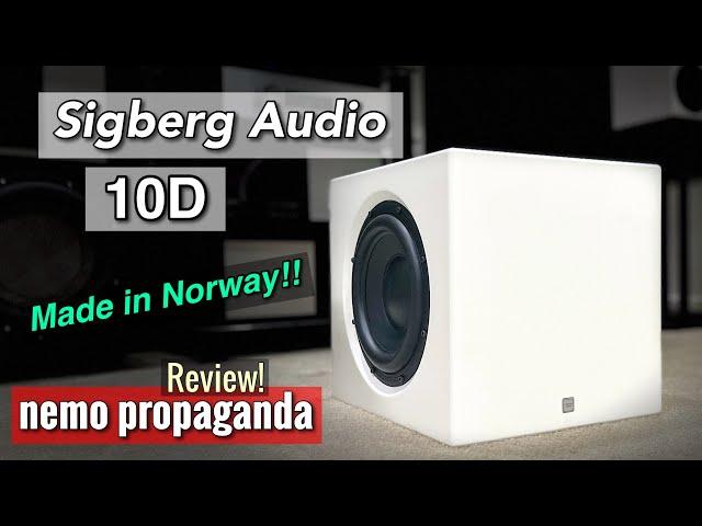 SQ Bass from Norway!! Sigberg Audio 10D Subwoofer Review!