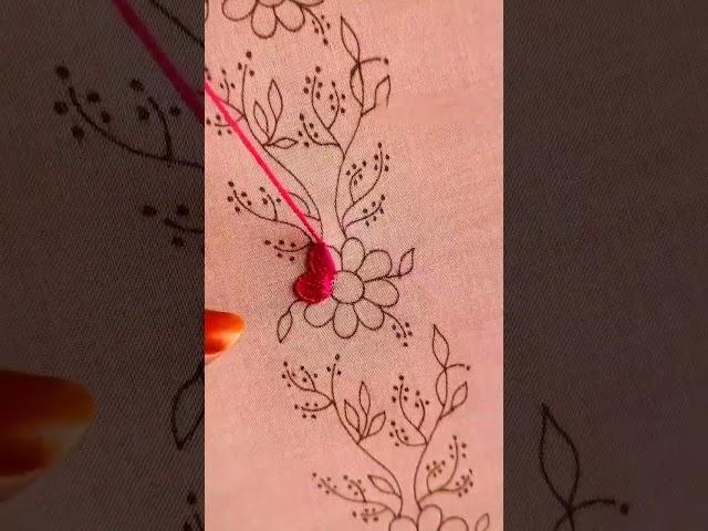 Hand embroidery#youtube #trend #️️