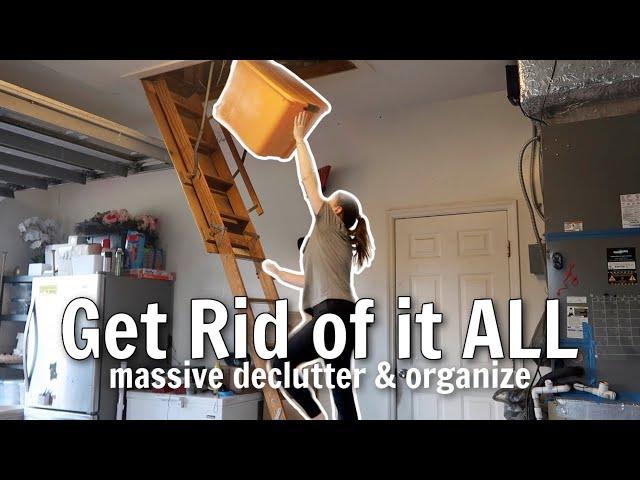 Tired of CLUTTER? TRANSFORM My Home with an EXTREME Declutter & Organize! {Garage Cleanout}