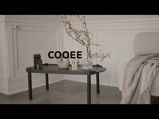 Cooee Design Beistelltisch Woody, Vase Frodig, Vase Gry, Dekofigur Sculpture The Coral Tree