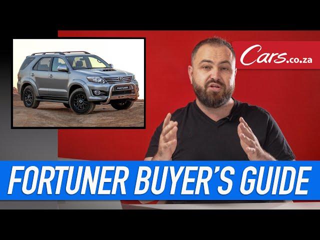 Toyota Fortuner Used Car Buyer's Guide - Common Problems, used car pricing, our pick of the range