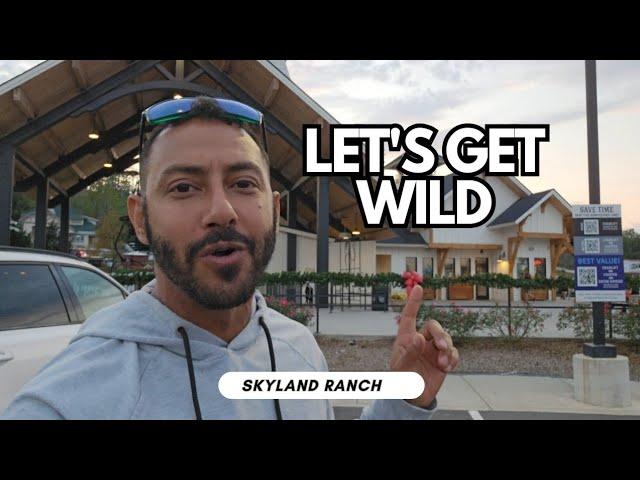  Tackling the Wild Stallion Coaster! | Family Fun at Skyland Ranch 