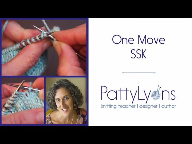 One Move SSK (Improved Slip Slip Knit)