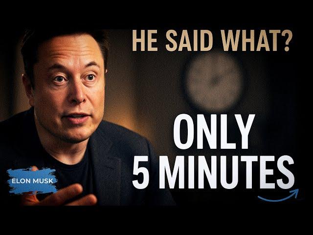 Elon Musk’s 5-Minute Rule: How I Get EVERYTHING Done — No Matter Your Age
