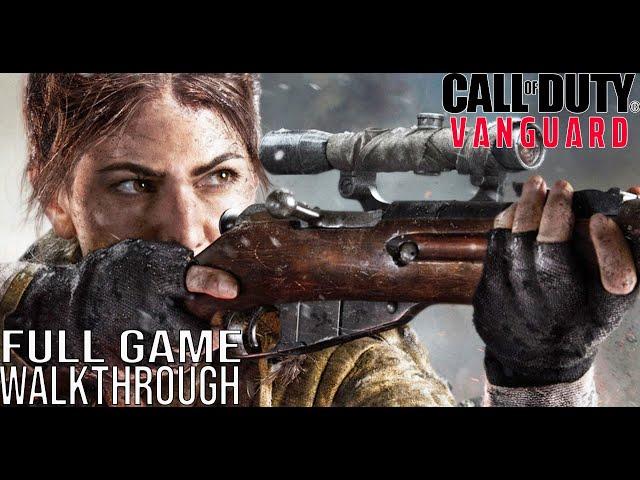 CALL OF DUTY VANGUARD Full Gameplay Walkthrough - No Commentary (#CoDVanguard Full Game)