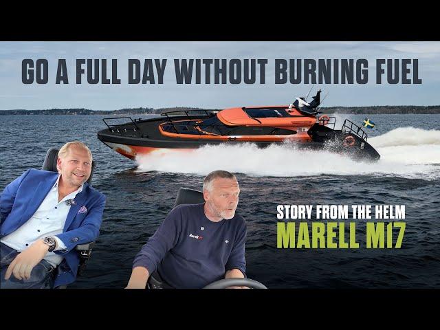 How Marell Boats Created The 1st Hybrid Electric Patrol Boat M17 - Story From The Helm