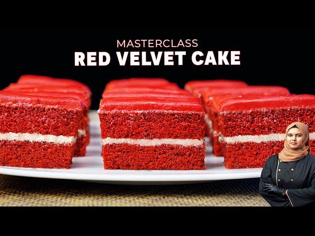 Delicious Red Velvet Cake Recipe | MASTERCLASS SECRETS