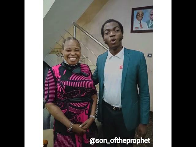 SON OF THE PROPHET FINALLY MET EVANGELIST TOPE ALABI AND HUSBAND. #sonoftheprophet #topealabi