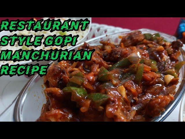 GOPI MANCHURIAN RECIPE | ഗോപി മഞ്ചുറിയൻ എങ്ങനെ ഉണ്ടാക്കാം | DEVS COOKING WORLD