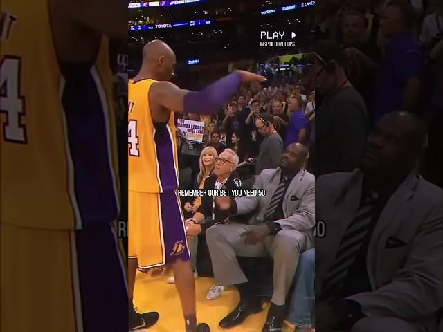 Shaq Asked Kobe For 50 And Kobe Gave Him 60 Points 