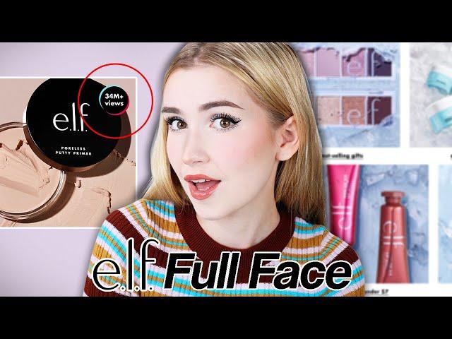 FULL FACE ELF COSMETICS my love letter to e.l.f