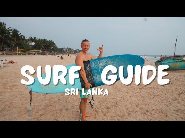 Der einzige SURF GUIDE den du in SRI LANKA brauchst • Surf Anfänger Surf Vlog