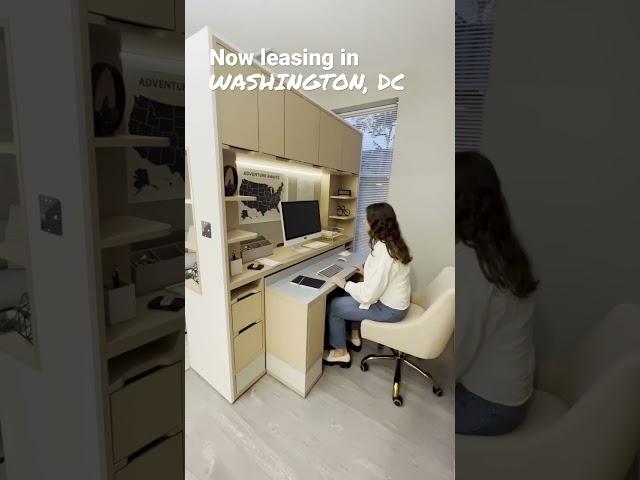 How’s this for a work from home setup? Now leasing in DC at Big Sky Flats