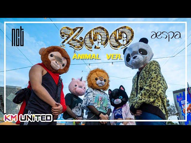 [KPOP IN PUBLIC] ANIMAL HEAD VER - NCT x aespa 'ZOO' | KM United