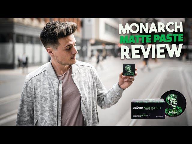 Mens Hair | Monarch Matte Paste Official "Review" | BluMaan 2018