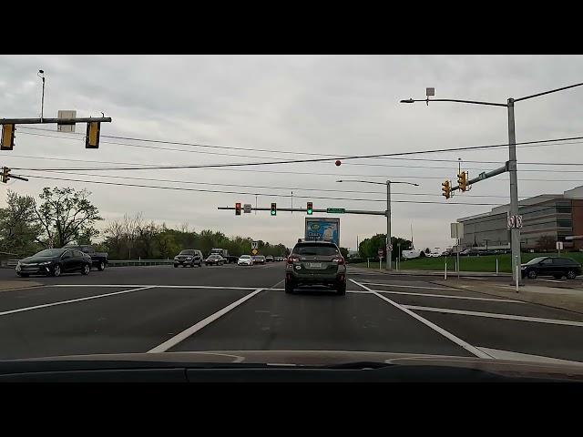 Driving from Sheetz in Lewisburg, PA (04/25/2025)