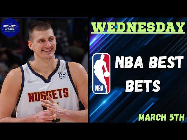 NBA Best Bets, Picks, & Predictions for Today, March 5th!