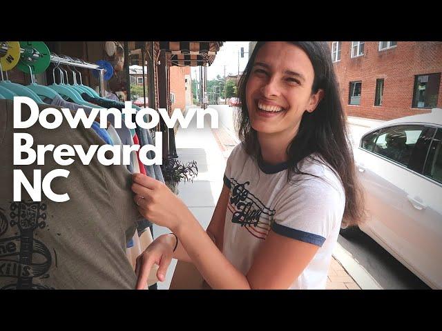 BREVARD NC: Cute Mountain Town Near ASHEVILLE NC