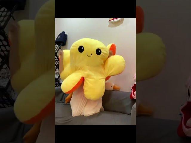 How To Play Giant Reversible Octopus Plush