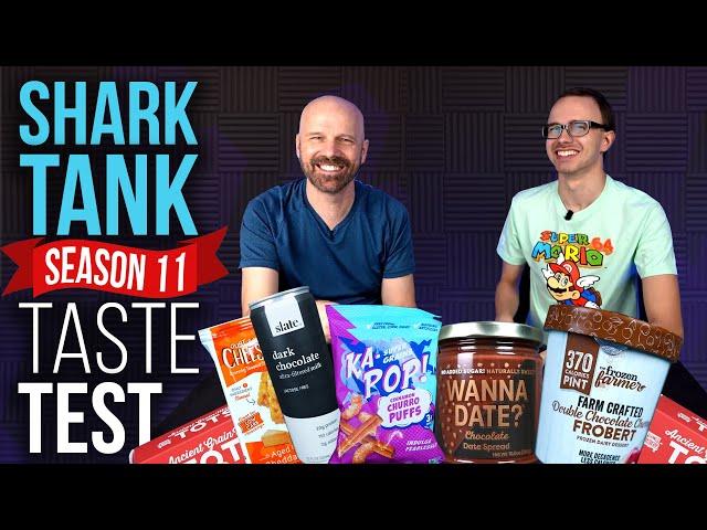 Let's Try Shark Tank Season 11 Food and Drinks!