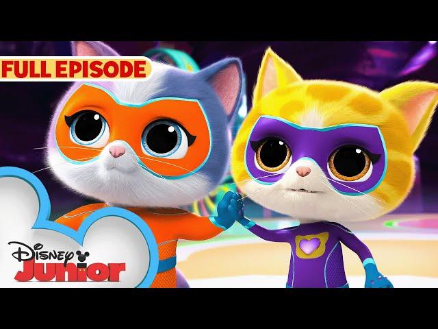 SuperKitties First Full Episode! |  The Great Yarn Caper | S1 E1 Part 1 | @disneyjr