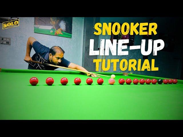 Snooker line-up Tutorial (cue ball control tutorial)