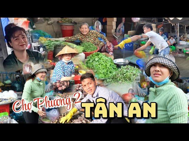 Vỡ trận Chợ Phường 2 TP Tân An Long An - Hải Sản Giá Rẻ Bất Ngờ | Chợ Quê Đó Đây Tập #112