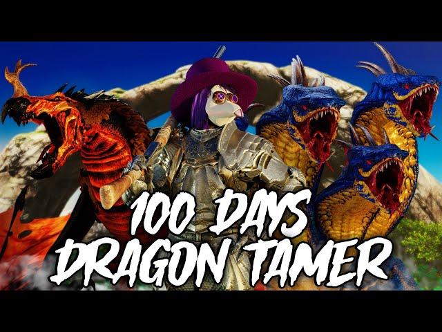 I Spent 100 Days as a Dragon Tamer And You Won't Believe What Happened!