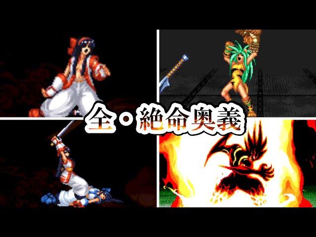 サムライスピリッツ零スペシャル・全キャラ絶命奥義集 - Samurai Shodown V Special ALL Character Super Moves collection