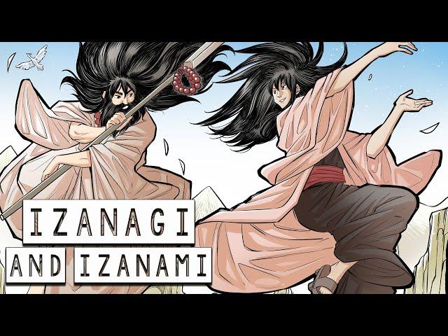 Izanagi and Izanami: The Origin of Amaterasu, Susanoo and Tsukuyomi - Japanese Mythology