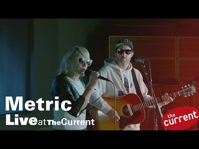 Metric – studio session at The Current (music + interview)