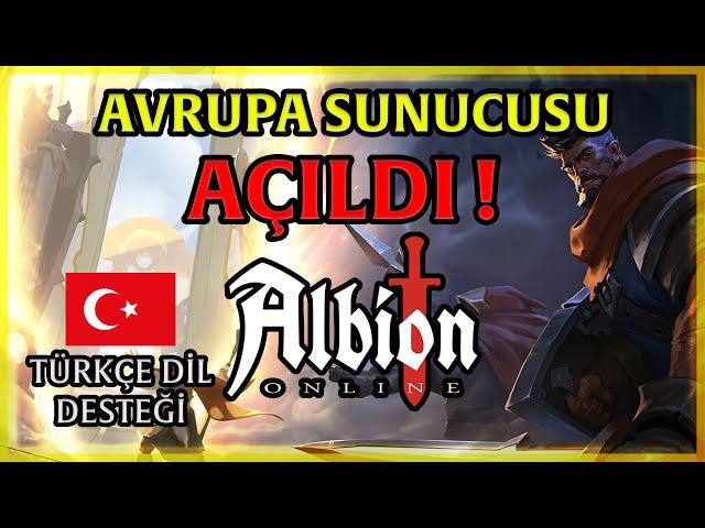 ALBION ONLINE YEPYENİ AVRUPA SUNUCUSU TÜRKÇE DİL DESTEĞİYLE AÇILDI!