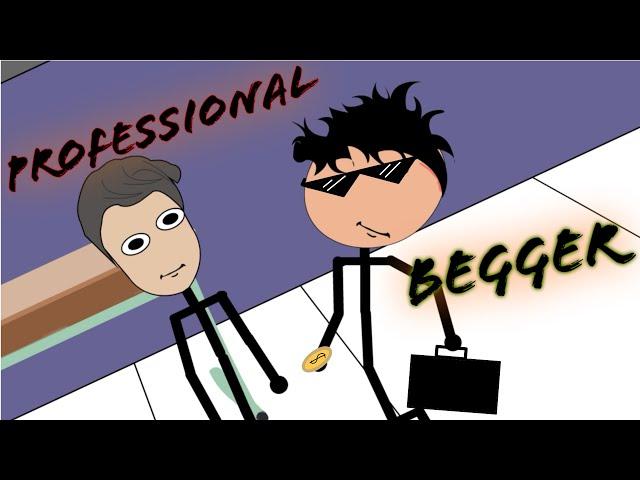 Documentary on professional beggars. Begging As A Job. Professional Begging Techniques.