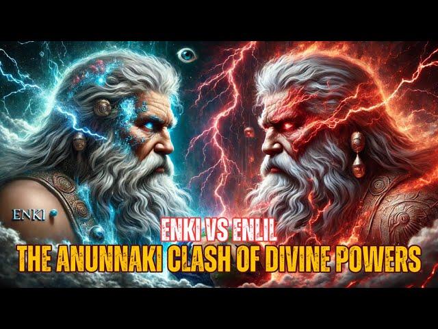 Enki vs. Enlil: The Anunnaki Clash of Divine Powers #enki #enlil #anu