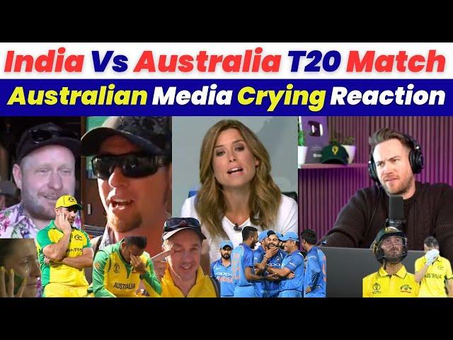 Australian Media Crying Reaction India Beat Australia T20 World Cup | Australian Media On India Win